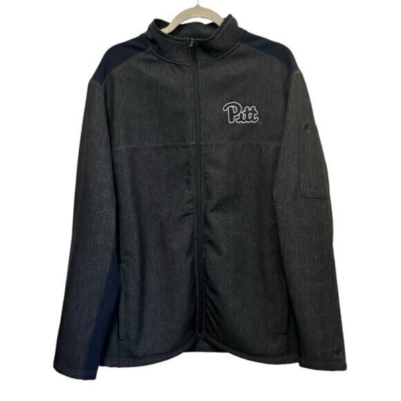 Colosseum Other - Colosseum Athletics Pitt Panthers Men’s L Full Zip Jacket Softshell Embroidered